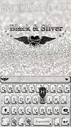 black & silver kika keyboard