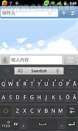 swedish for go keyboard- emoji