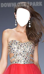 prom dress photo montage 