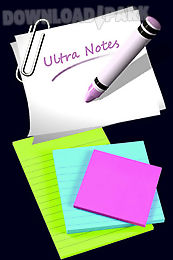 ultra notes