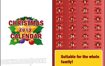 Christmas calendar 2013 advent