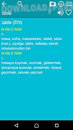 english turkish dictionary fr