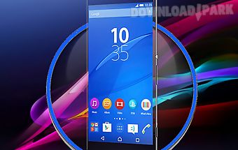 Launcher theme for sony xperia