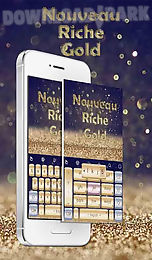 nouveau riche gold theme