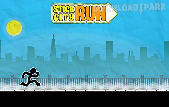 Stick city run: running game