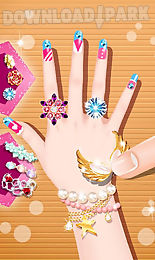nail art salon: nails manicure