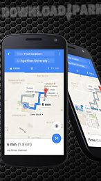 gps route finder - tracker