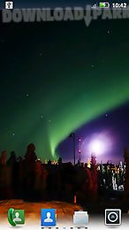 northern lights live wallpaper