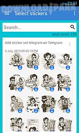 stickerpacks for telegram
