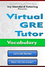 virtual gre tutor - vocabulary