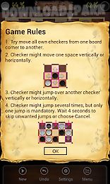 corners - checkers