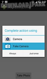 fake camera