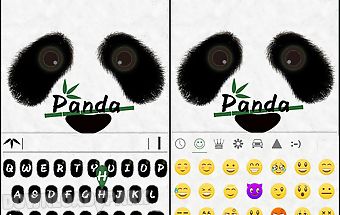Panda kika keyboard theme