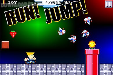 super mega runners 8-bit jump