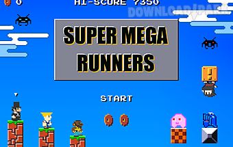 Super mega runners 8-bit jump