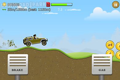 up hill racing: car climb