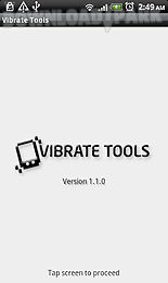vibrate tools