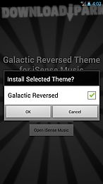 galactic reversed theme