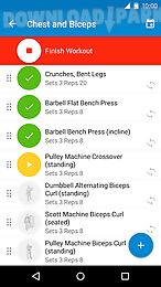 gymrun fitness workout logbook