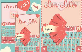 Love letter go keyboard theme