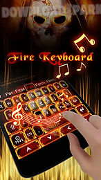 fire soul go keyboard theme