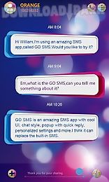 go sms pro puff theme