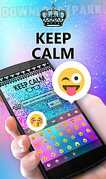 keep calm go keyboard theme