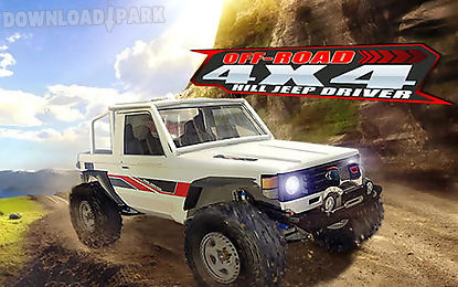 off road 4x4: hill jeep driver