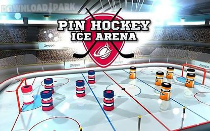 pin hockey: ice arena