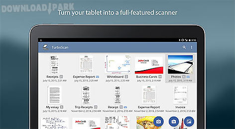 turboscan: document scanner