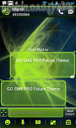 future theme for go sms pro