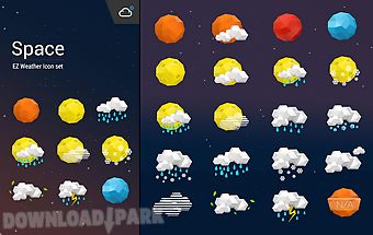 Star style weather iconset