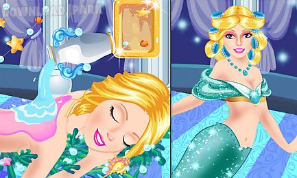 mermaid princess spa salon