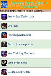 famous party cities in the world