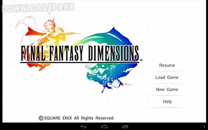 final fantasy dimensions personal