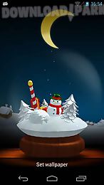 frosty snowman live wallpaper free