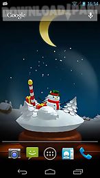 frosty snowman live wallpaper free