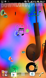 music notes live wallpaperz