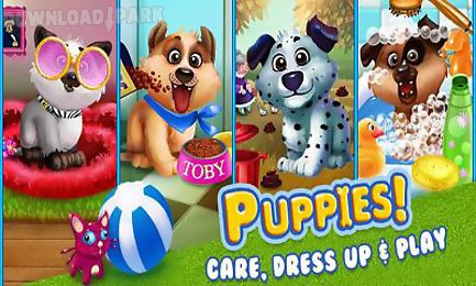 puppy dog dress up & care