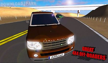 rally suv racing. allroad 3d