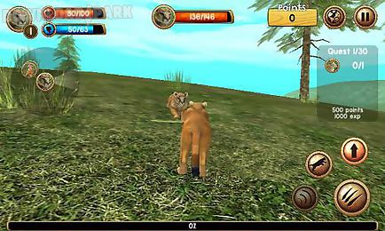 wild cougar sim 3d