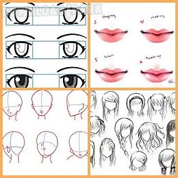 how to draw anime girls