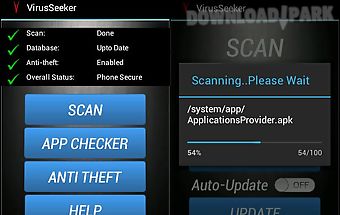 Virus seeker mobile security