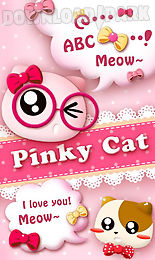 go sms pro pinkycat theme