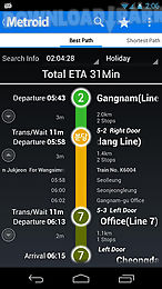 korea subway info : metroid