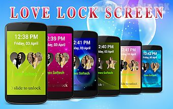 Love lock screen