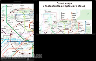 Moscow metro map 2016