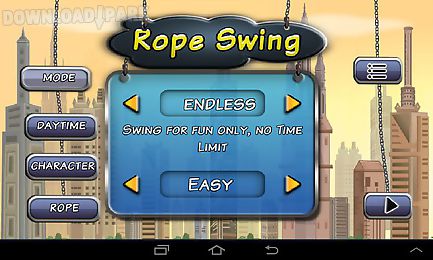 rope swing flying city