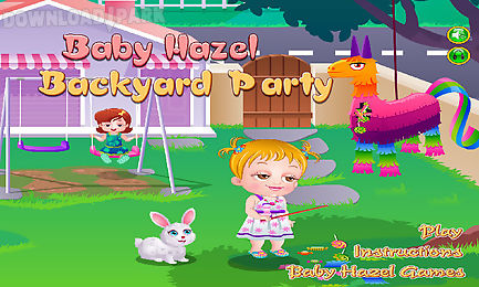 baby hazel backyard party