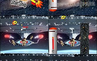 Battle clash starship